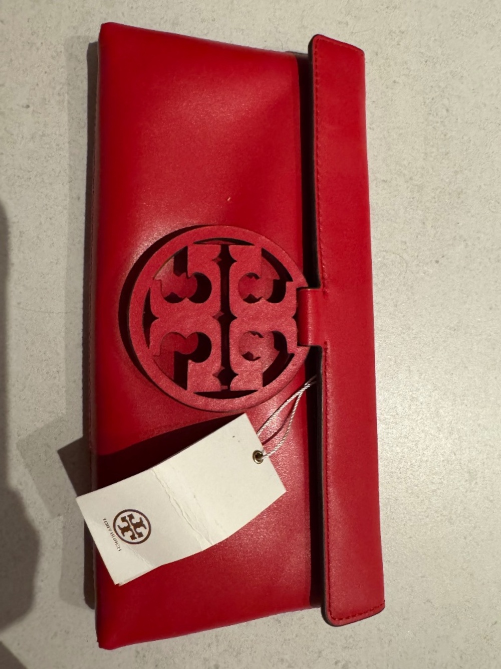 Ruby red miller clutch